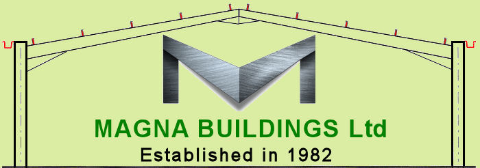Steel framed buildings for farm, agricultural, equestrian and commercial use from Magna Buildings Ltd.